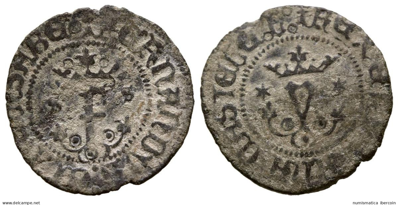 REYES CATOLICOS (1474-1504). Blanca. (Ae. 1,27g/18mm). S/D. Sevilla. (Cal-2019- - Monedas Provinciales