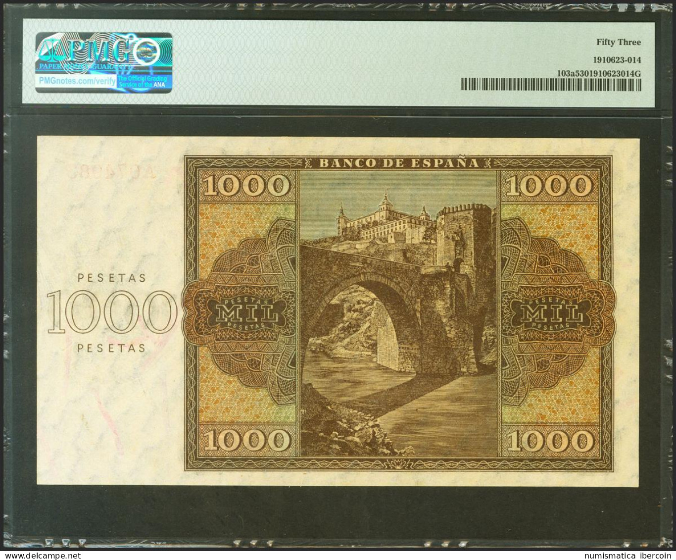 1000 Pesetas. 21 De Noviembre De 1936. Serie A. (Edifil 2021: 423, Pick: 103a). - Sonstige & Ohne Zuordnung