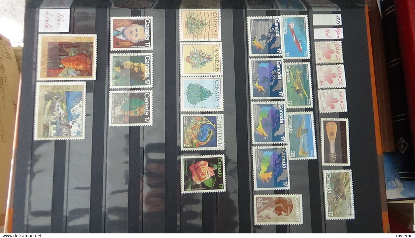 BF25 Ensemble de timbres de divers pays + Mouchons N° 112 + 113 + 114 **. Cote 680 euros