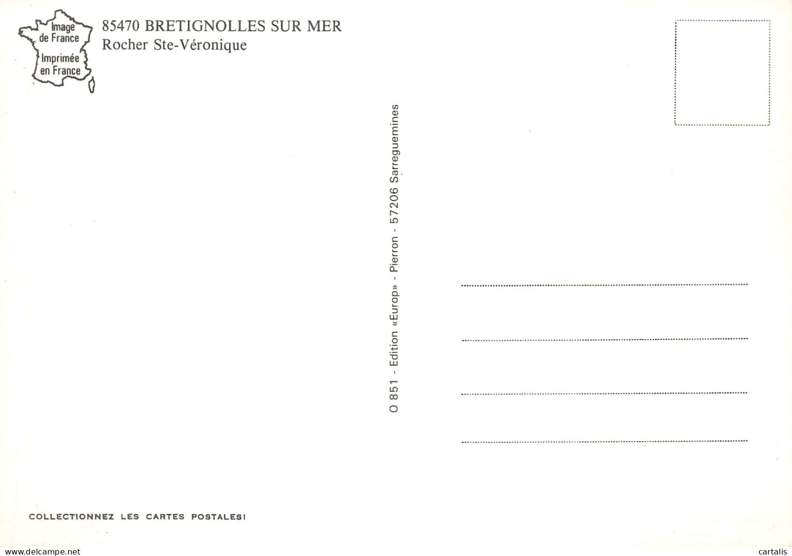 85-BRETIGNOLLES SUR MER-N°3724-B/0277 - Bretignolles Sur Mer