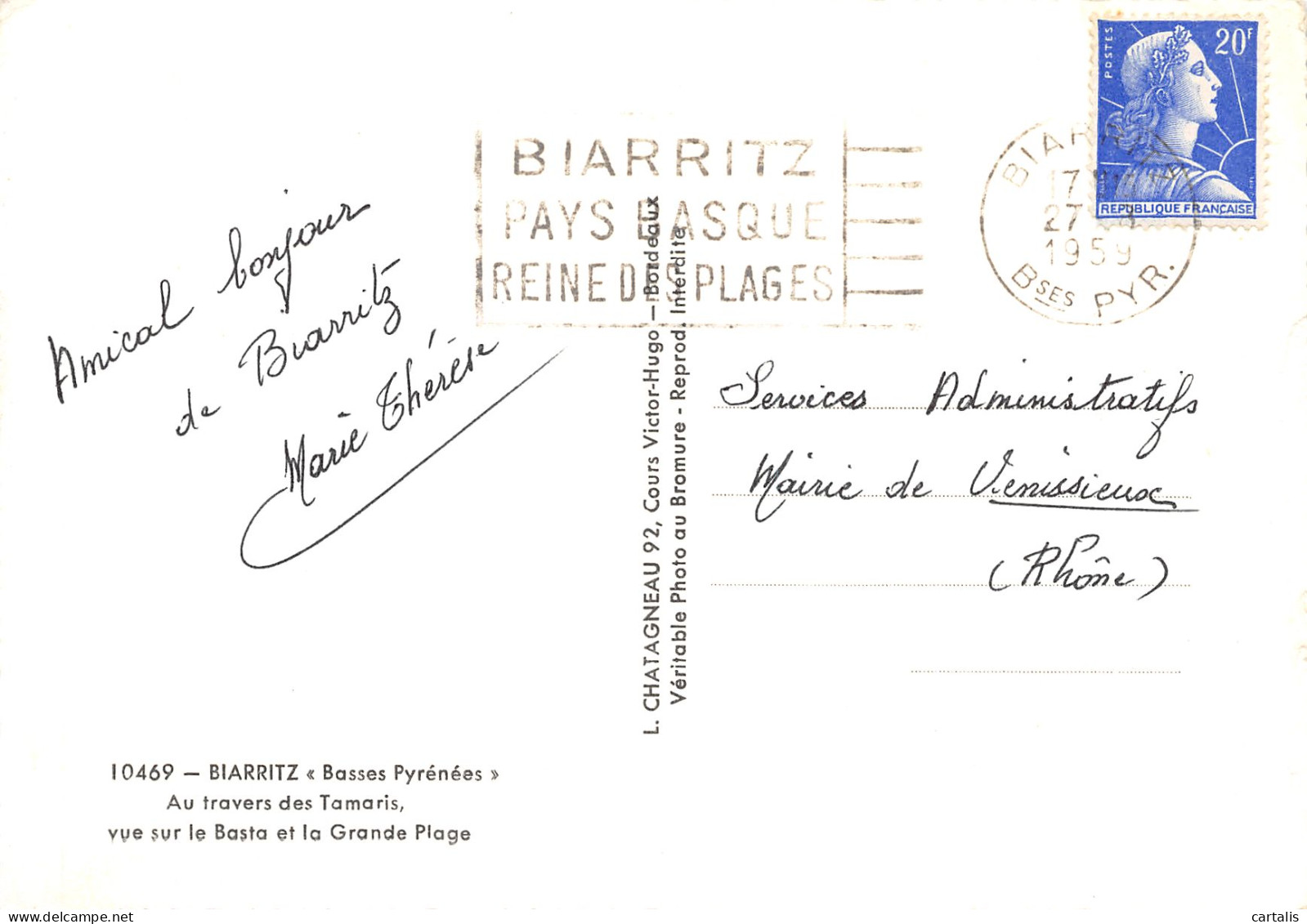 64-BIARRITZ-N°3725-A/0297 - Biarritz