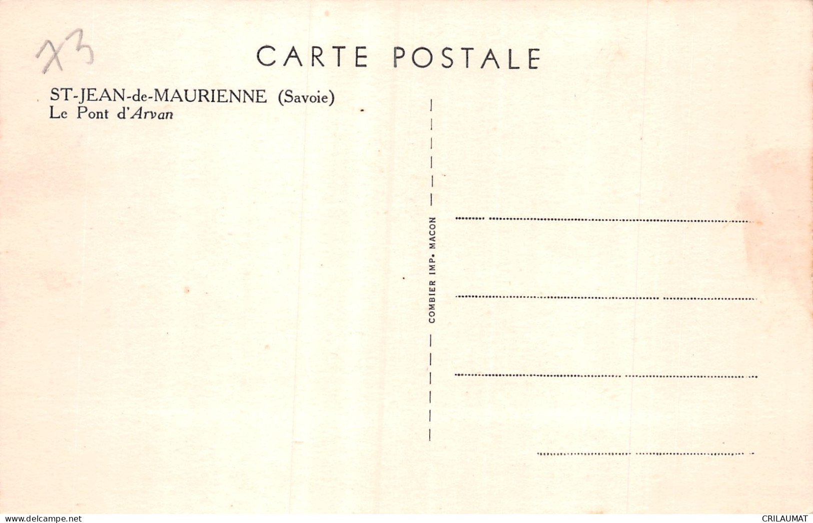 73-SAINT JEAN DE MAURIENNE-N°T5048-B/0125 - Saint Jean De Maurienne