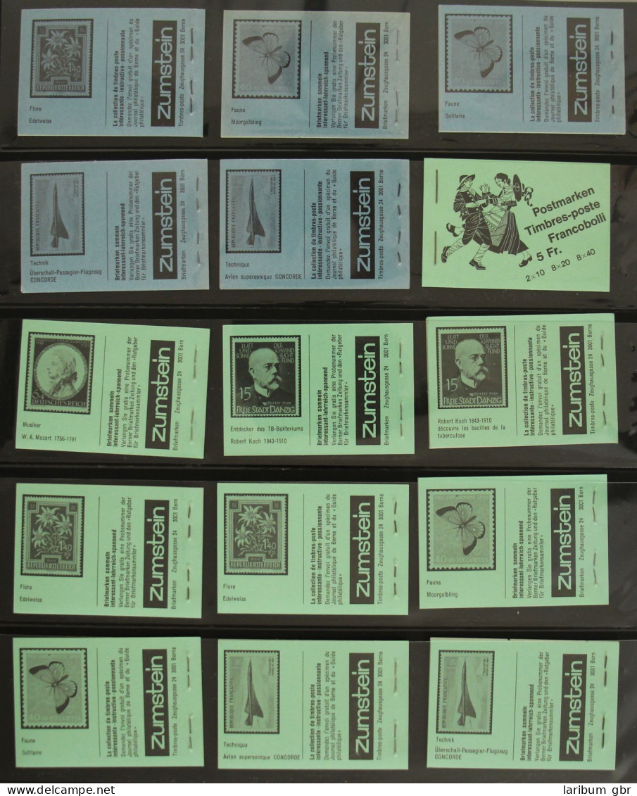 Schweiz MH 0-72 Postfrisch Mit Allen 45 Deckelvarianten #HC936 - Booklets