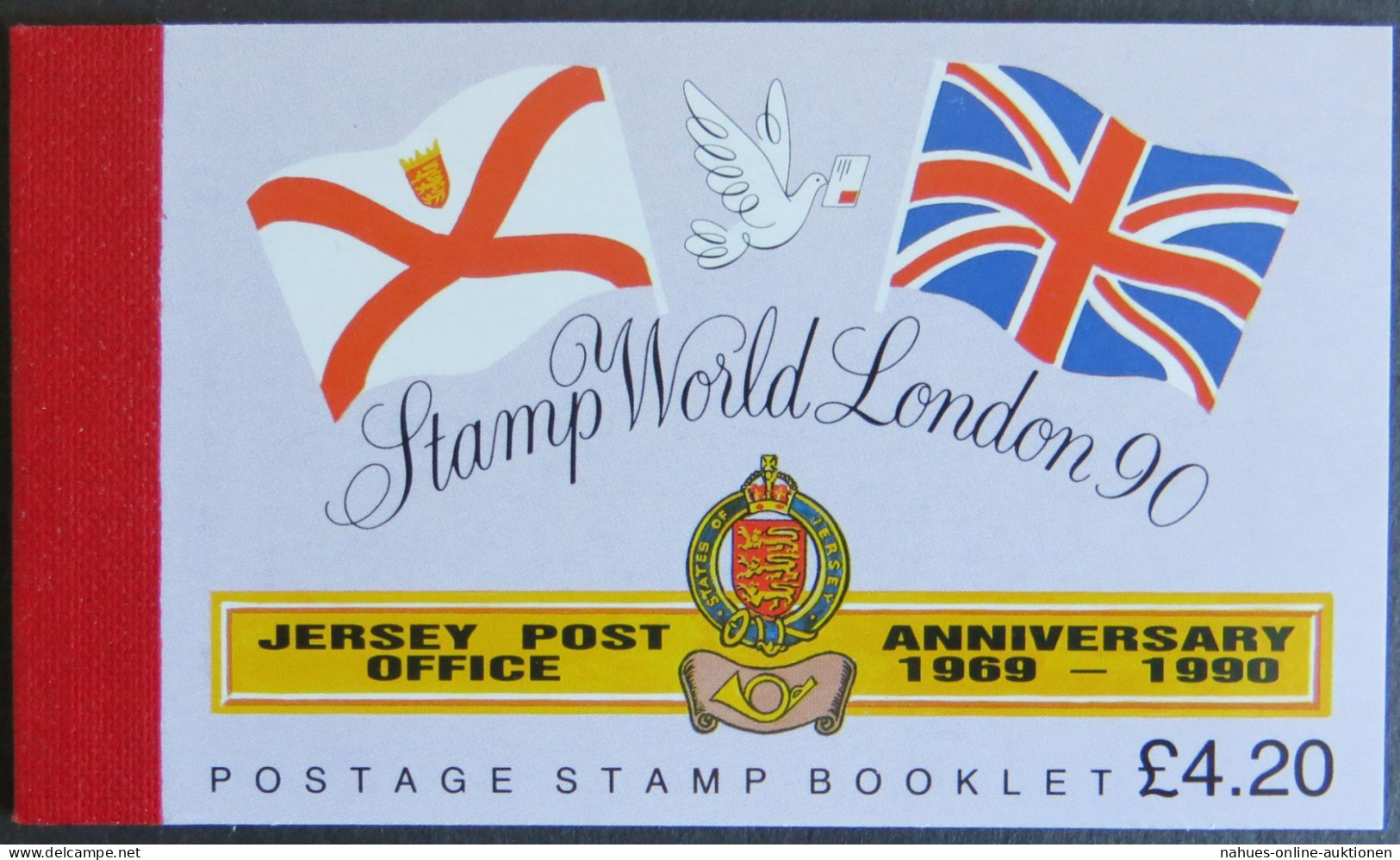Jersey Markenheftchen 0-32 Postfrisch Stamp World London 1990 Kat.-Wert 18,00 - Jersey