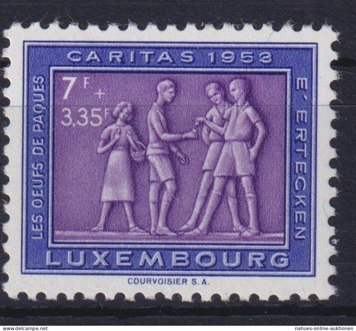 Luxemburg 522 Brauchtum Postfrisch 1953 - Briefe U. Dokumente