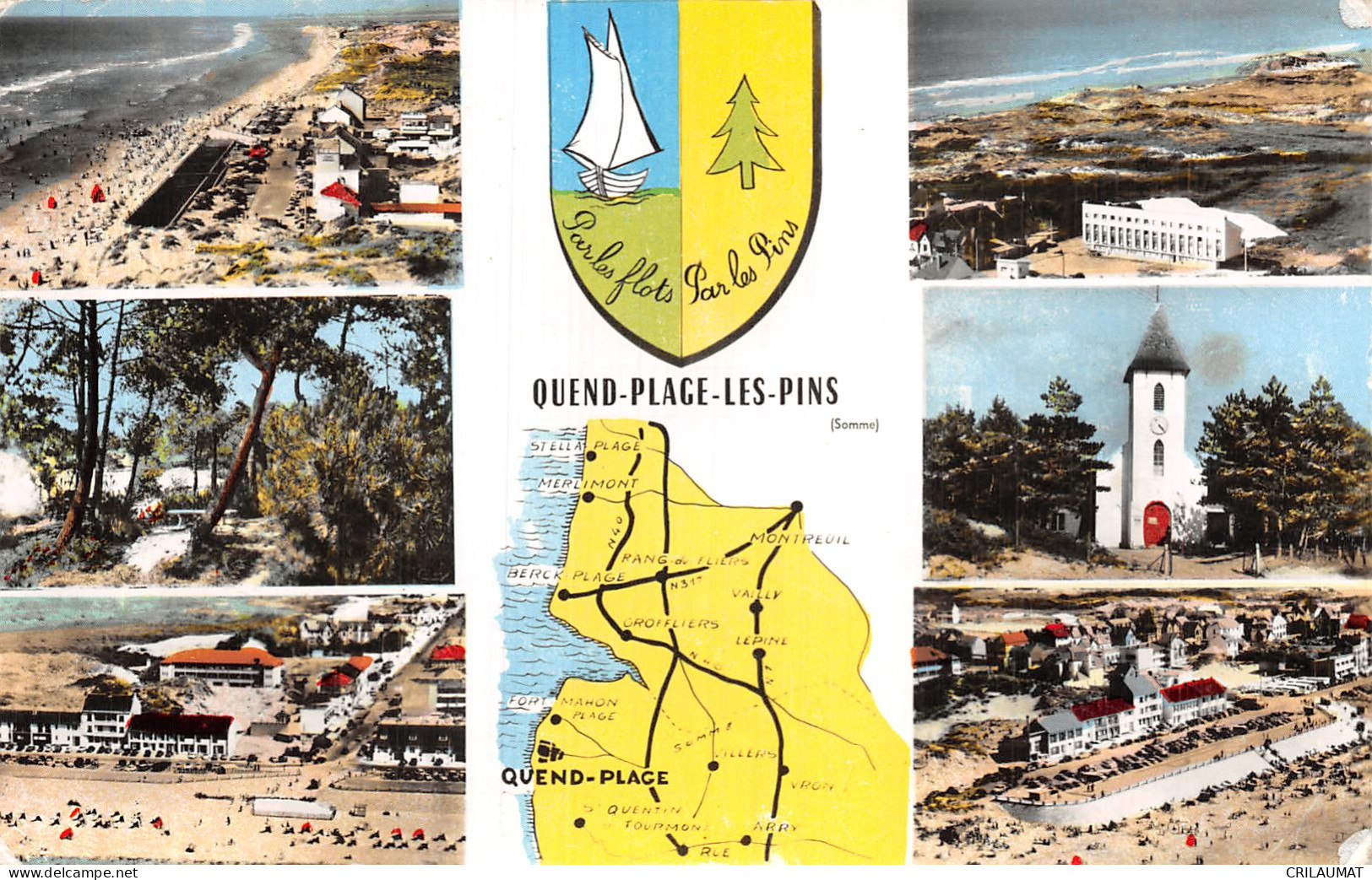 80-QUEND PLAGE LES PINS-N°T5048-D/0127 - Quend