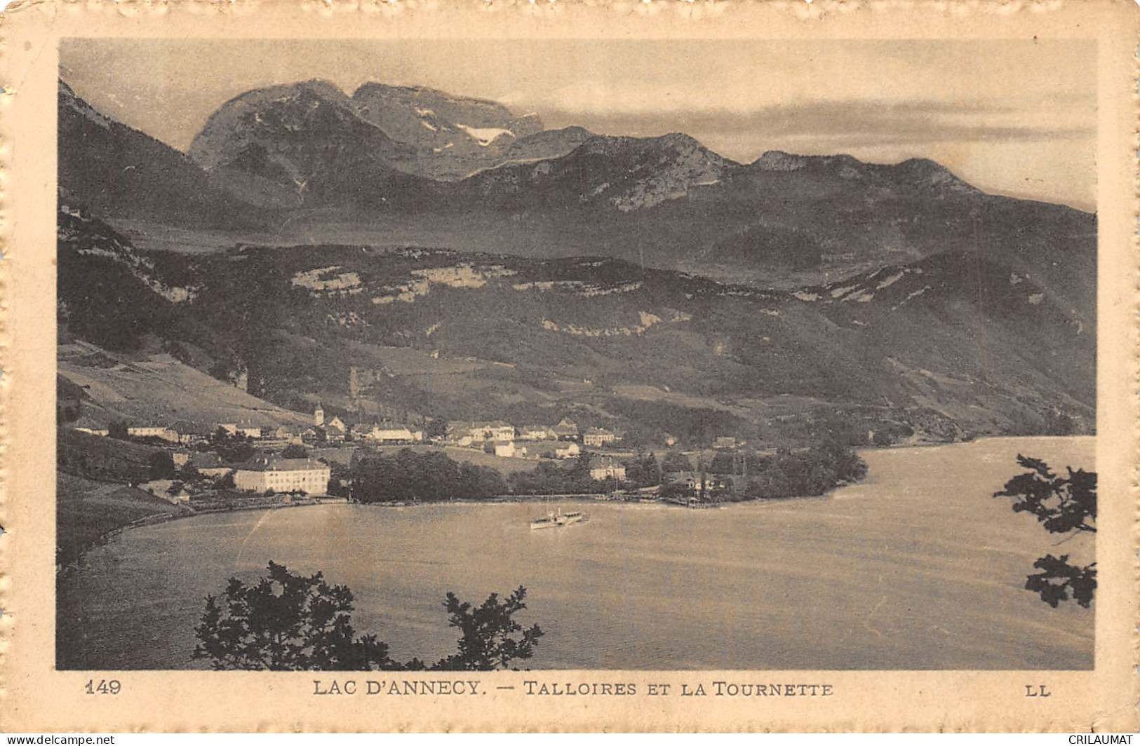 74-TALLOIRES ET LA TOURNETTE-N°T5048-B/0193 - Talloires