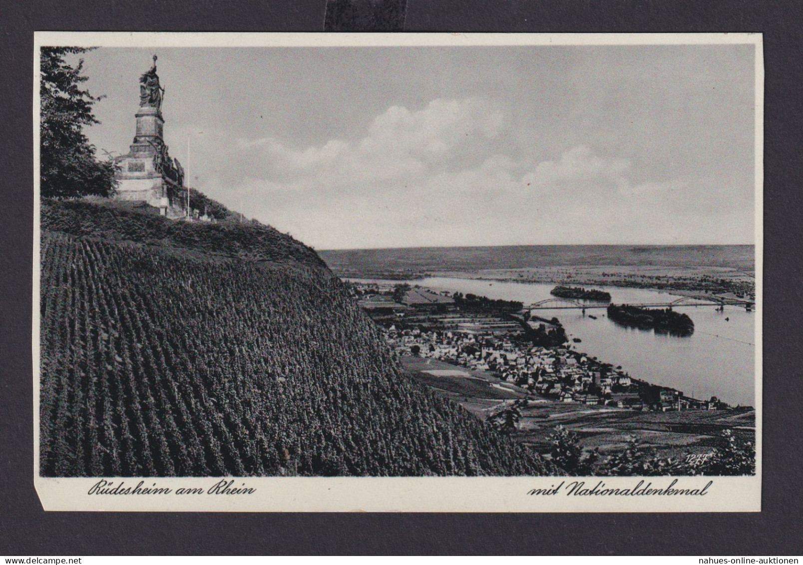 Schiffspost An Bord Des Dampfers Kaiser Wilhelm Auf Ansichtskarte Rüdesheim - Maritiem