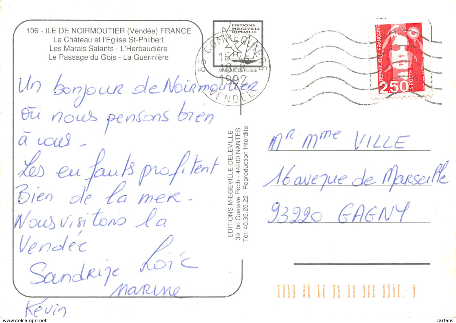85-NOIRMOUTIER-N°3726-C/0235 - Noirmoutier