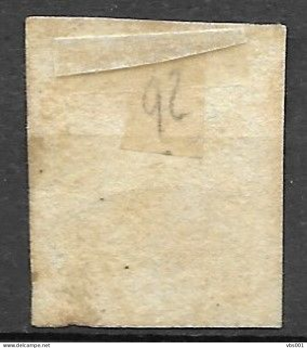 OBP7A Met 4 Randen En Met Balkstempel P56 Harelbeke (onduidelijk, Zie Scans) - 1851-1857 Medaillen (6/8)