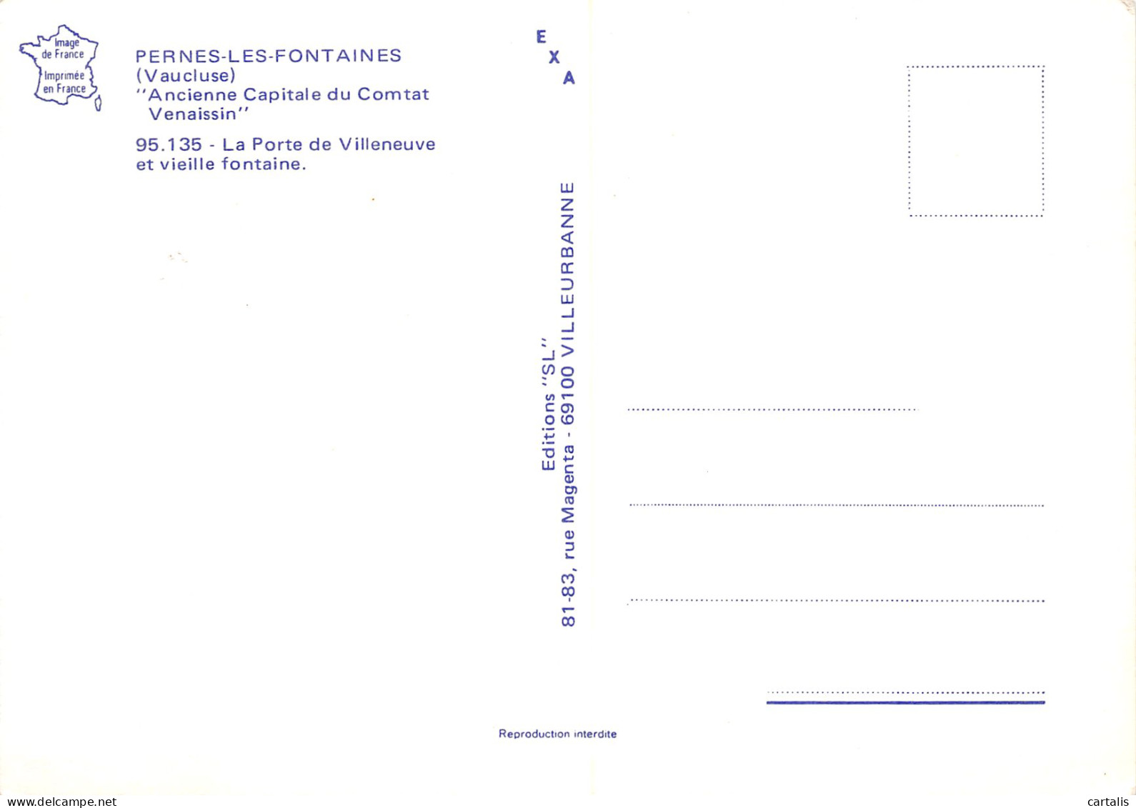 84-PERNES LES FONTAINES-N°3727-A/0305 - Pernes Les Fontaines