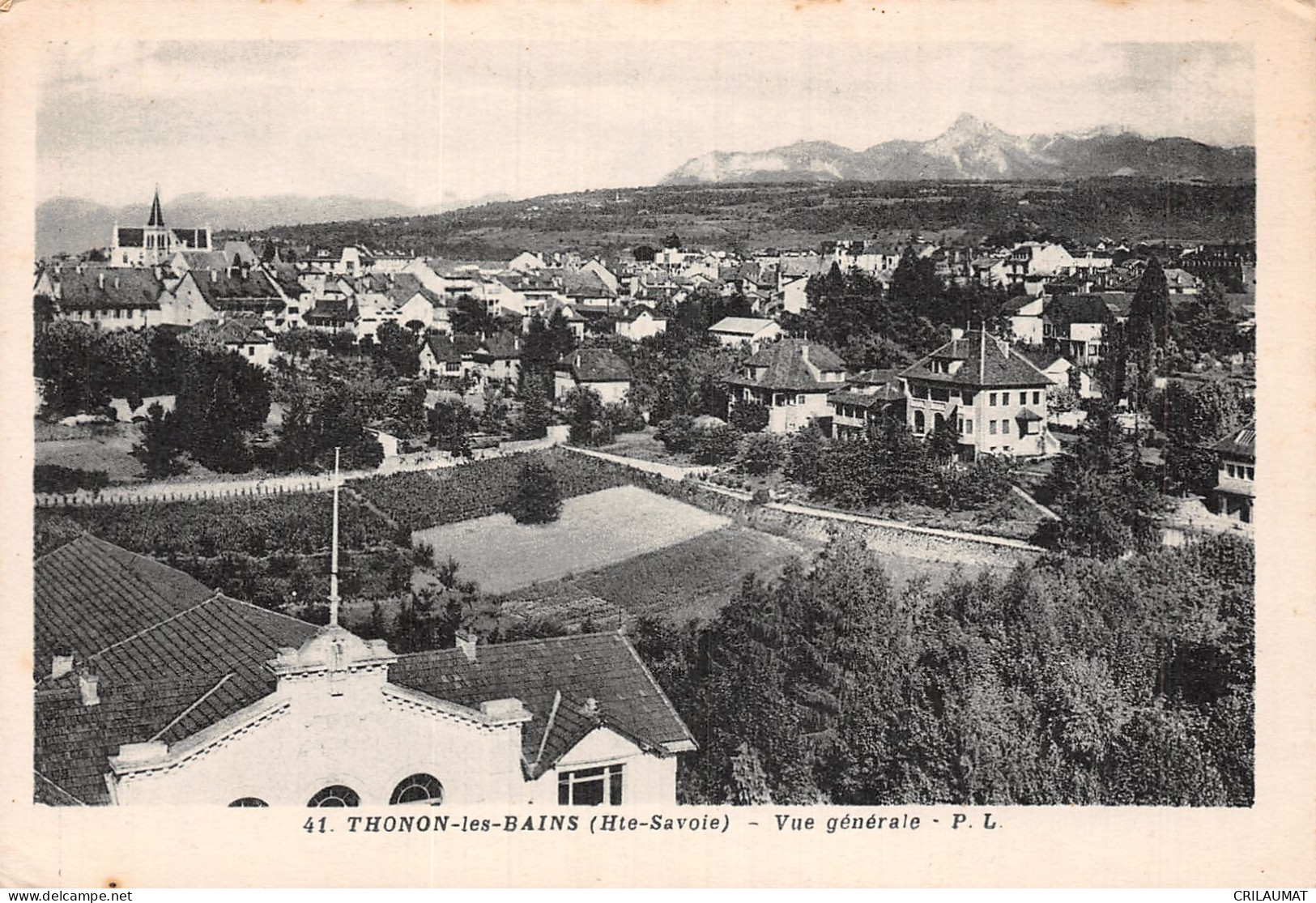 74-THONON LES BAINS-N°T5048-H/0269 - Thonon-les-Bains