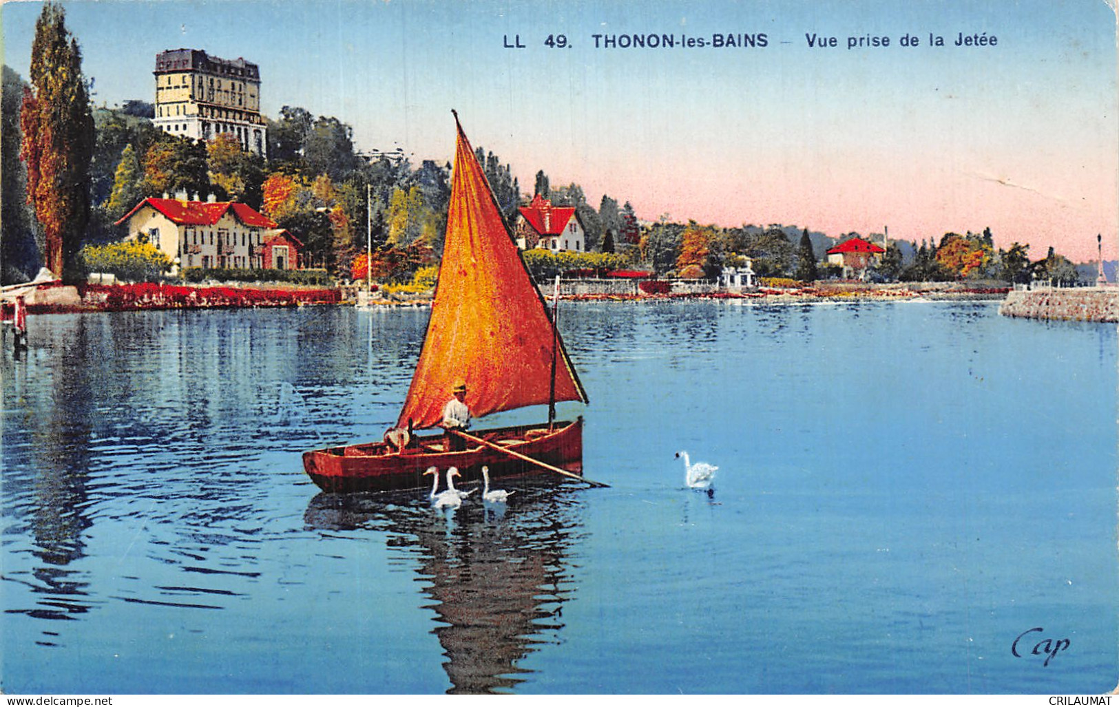 74-THONON LES BAINS-N°T5048-H/0231 - Thonon-les-Bains