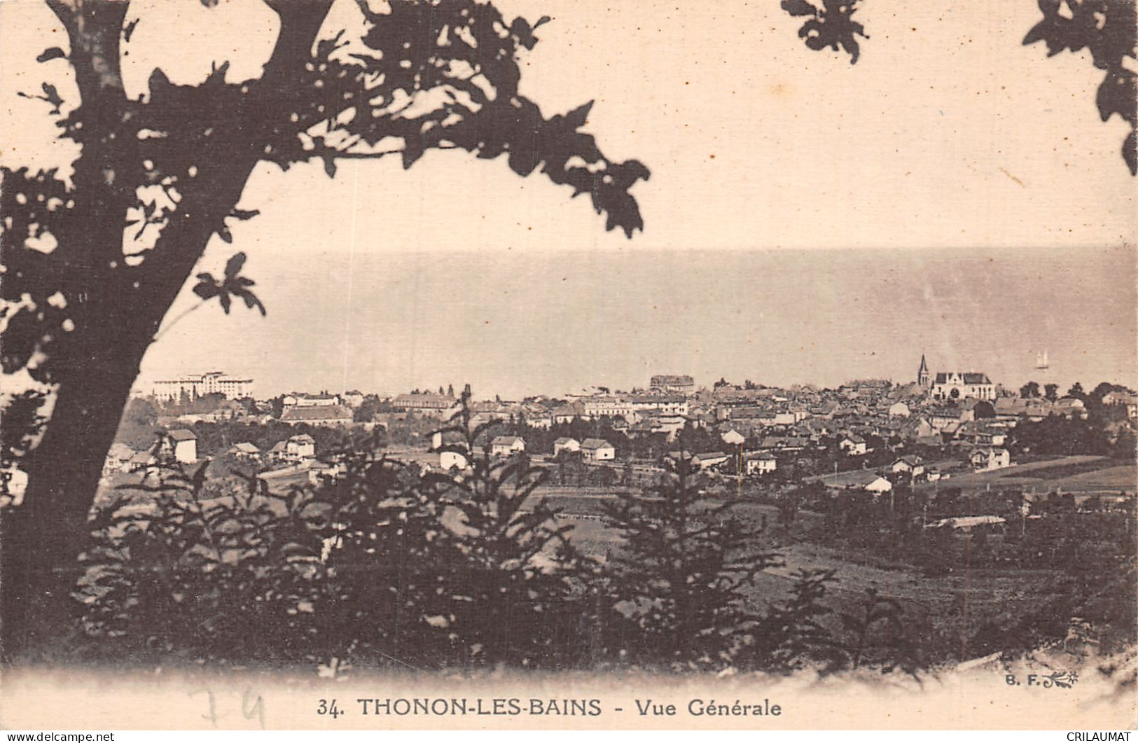 74-THONON LES BAINS-N°T5048-H/0211 - Thonon-les-Bains