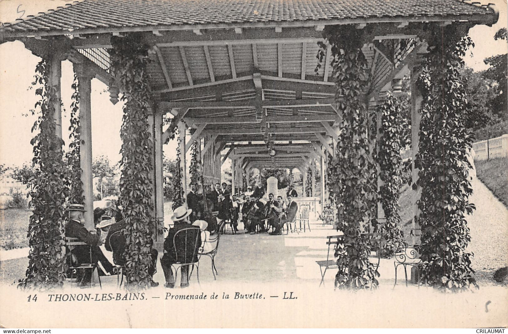 74-THONON LES BAINS-N°T5048-H/0207 - Thonon-les-Bains