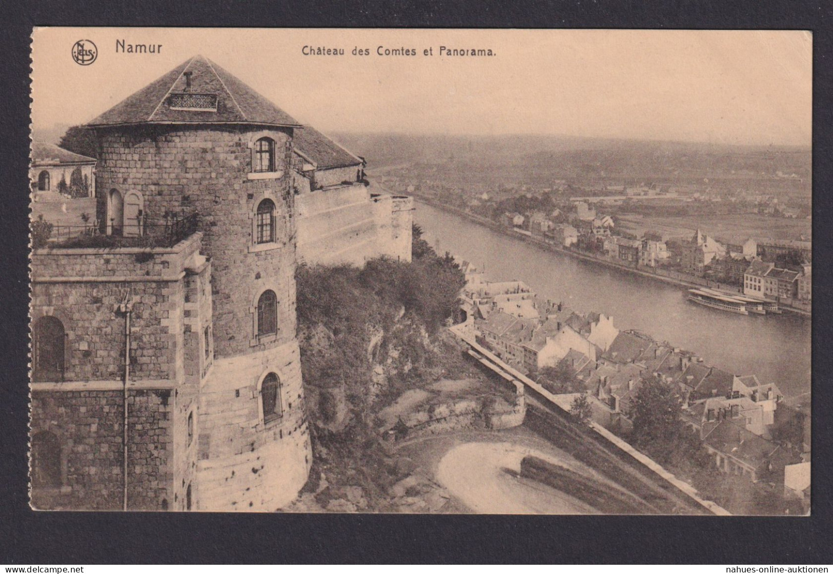 Ansichtskarte Namur Belgien Sambre Fluss Chateau Feldpost N.. Charlottenburg - Altri & Non Classificati