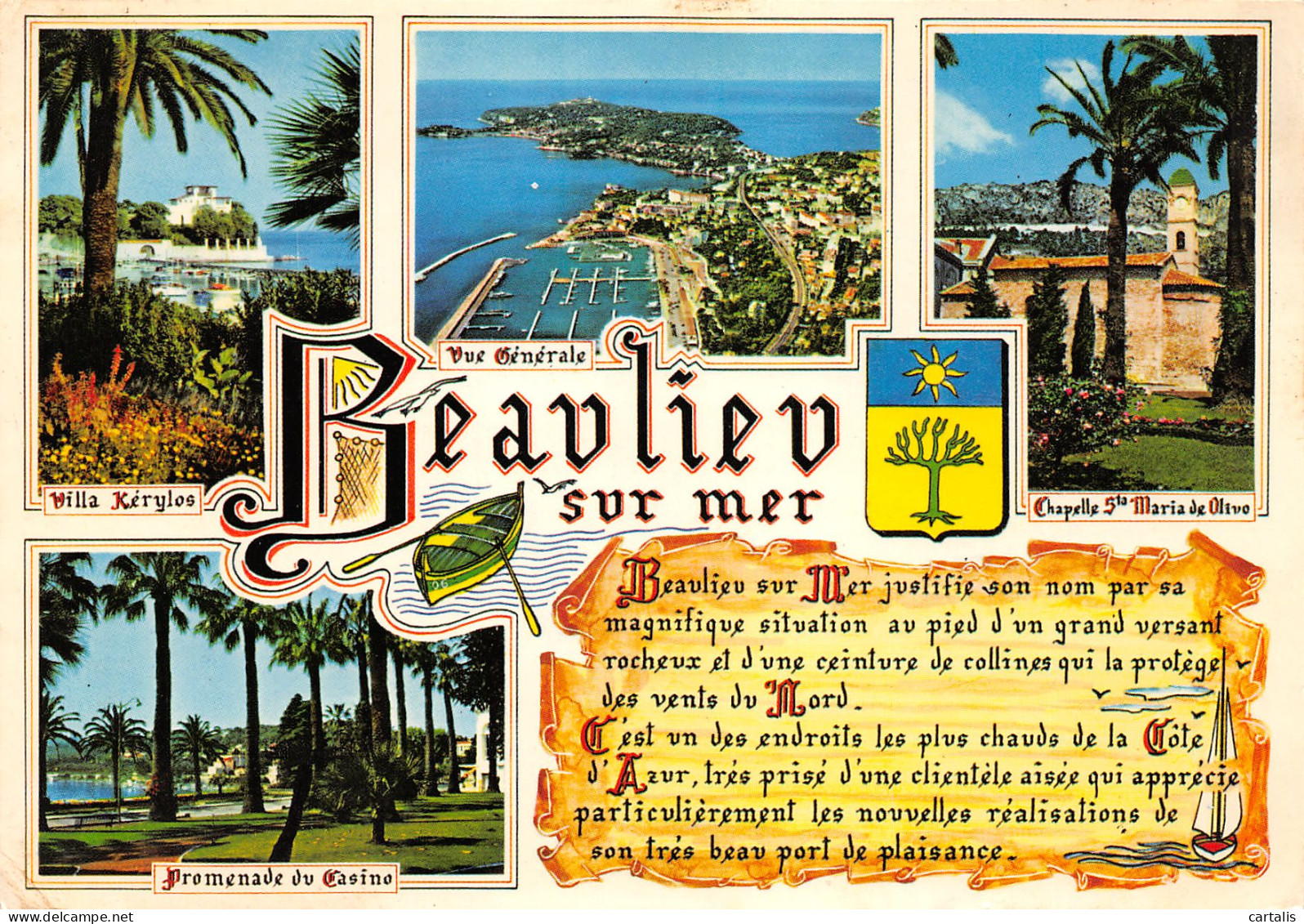 06-BEAULIEU SUR MER-N°3728-A/0093 - Beaulieu-sur-Mer