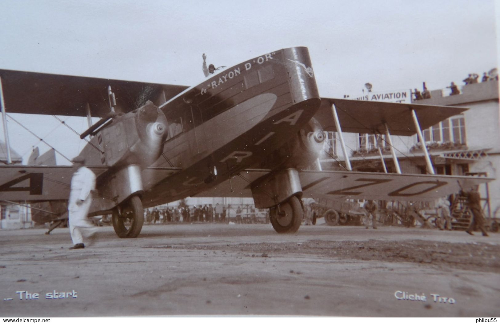 Cpa Cie AIR UNION Avion RAYON D'OR Liore Et Olivier Renault - 1919-1938: Fra Le Due Guerre