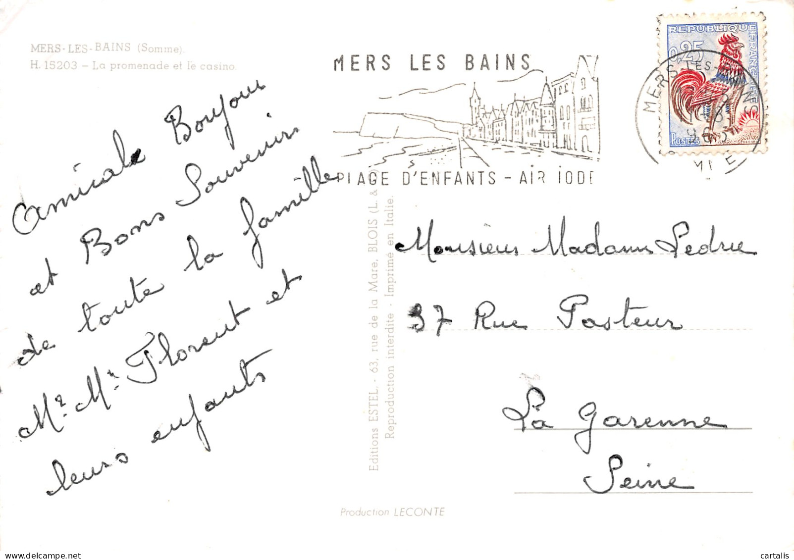 80-MERS LES BAINS-N°3727-D/0125 - Mers Les Bains