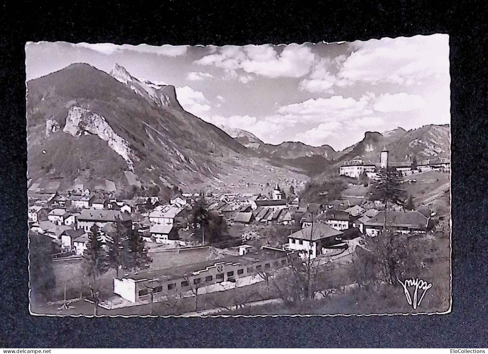 Cp, 74, Faverges, Vue Générale Et L'Arclozan, Voyagée 1955, Ed. Mysse - Faverges