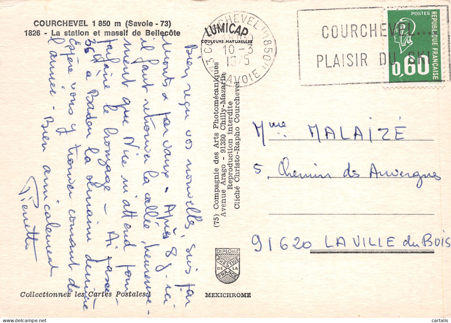 73-COURCHEVEL-N°3728-B/0197 - Courchevel