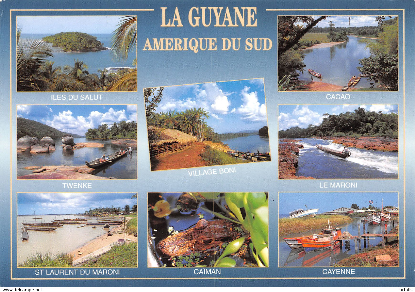 973-LA GUYANE -N°3730-A/0085 - Other & Unclassified