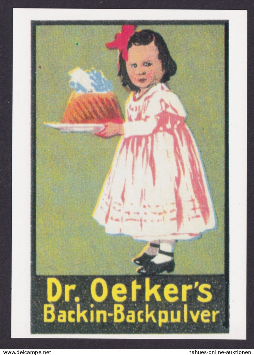 Künstler Ansichtskarte Reklame Werbung Dr Oetkers Bachpulver August Oetker - Advertising