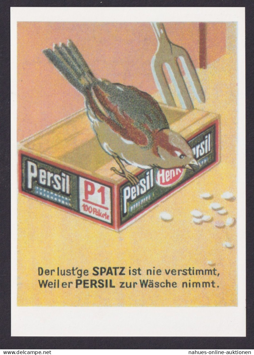 Künstler Ansichtskarte Reklame Werbung Persil Henkel Waschmittel Henkel KG - Advertising