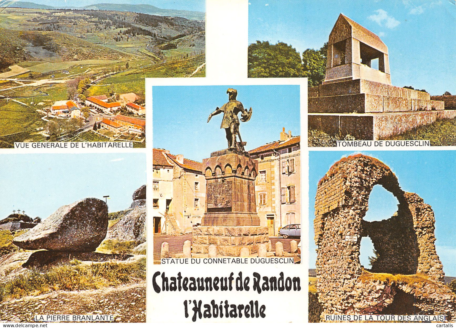 48-CHATEAUNEUF DE RANDON-N°3729-D/0119 - Chateauneuf De Randon