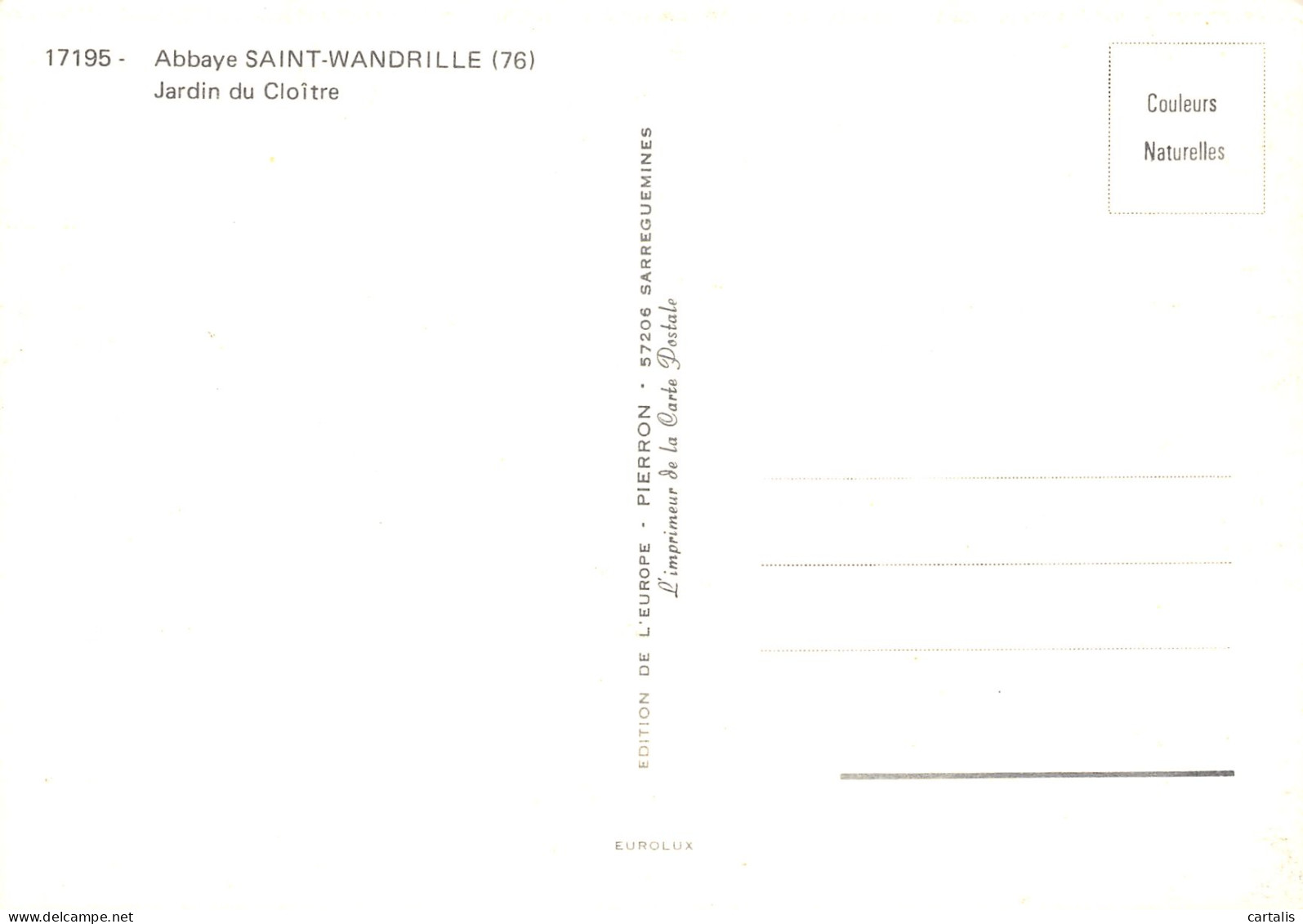 76-SAINT WANDRILLE-N°3729-C/0019 - Saint-Wandrille-Rançon