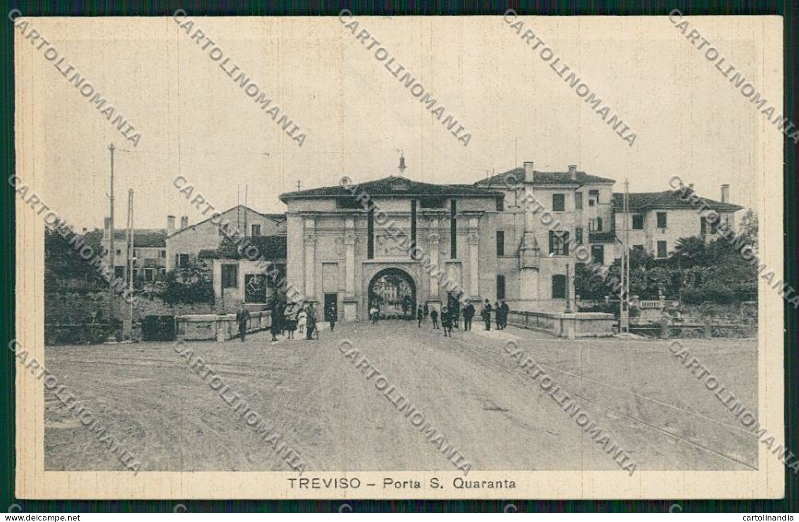 Treviso Città Porta Quaranta Cartolina QK2312 - Treviso
