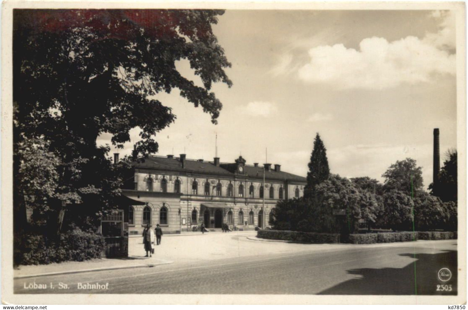 Löbau In Sachsen - Bahnhof - Loebau