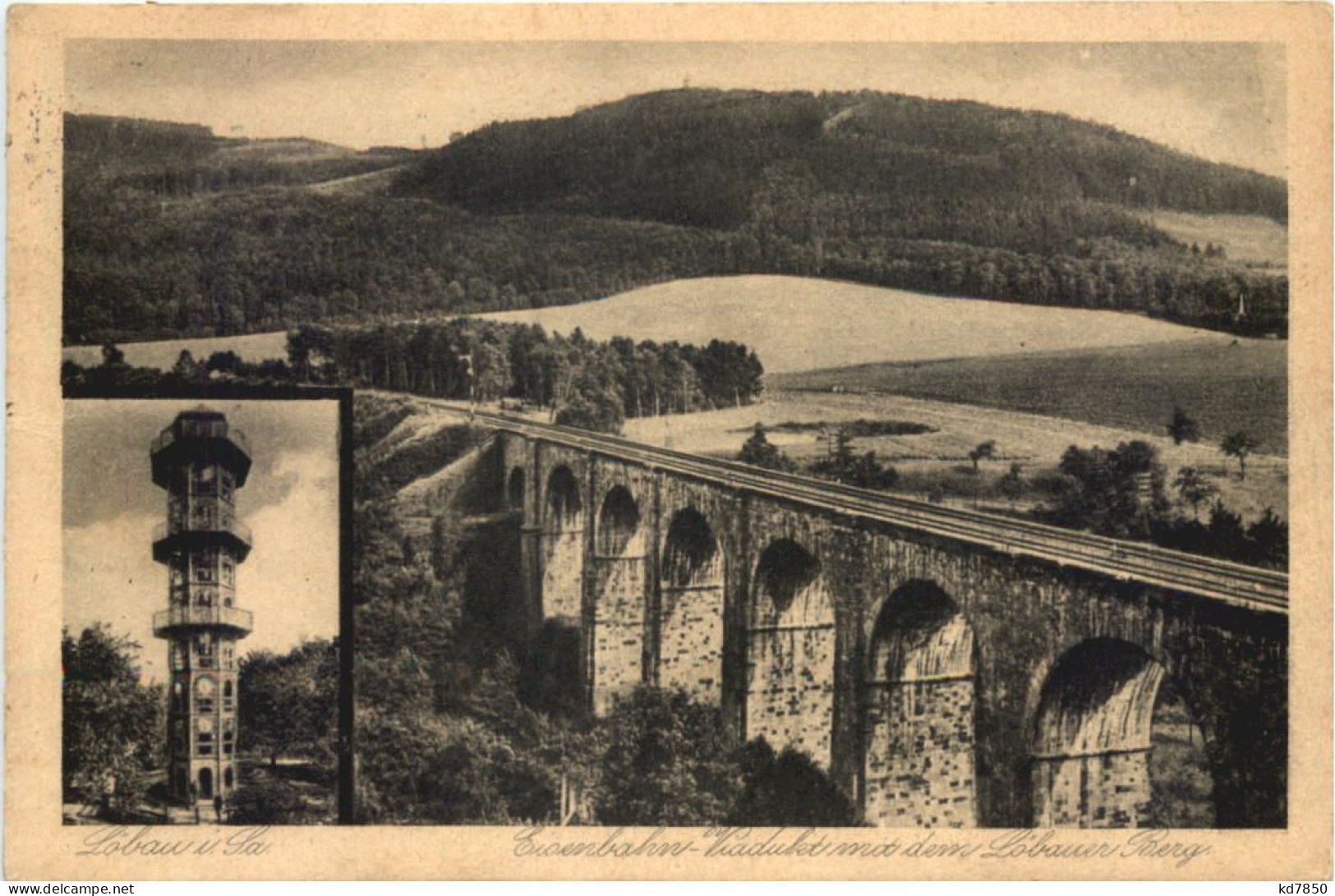 Löbau In Sachsen - Eisenbahn Viadukt - Loebau