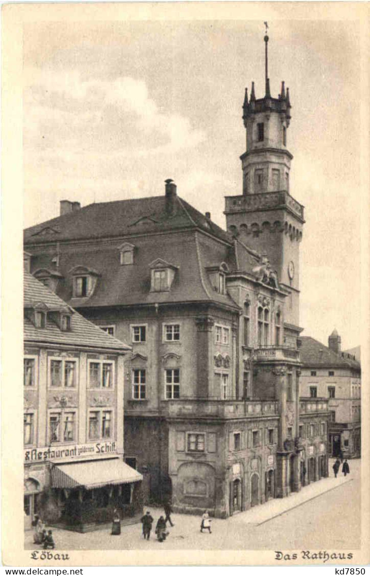 Löbau In Sachsen - Das Rathaus - Loebau