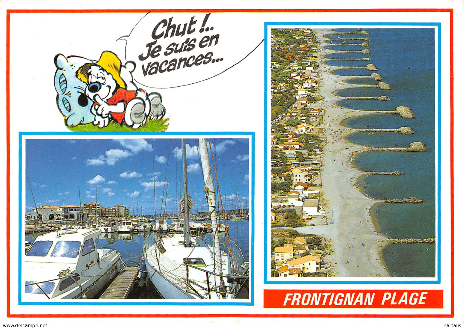 34-FRONTIGNAN PLAGE-N°3731-D/0355 - Frontignan