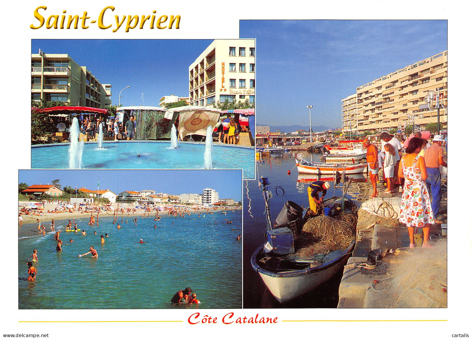 66-SAINT CYPRIEN-N°3731-D/0065 - Saint Cyprien