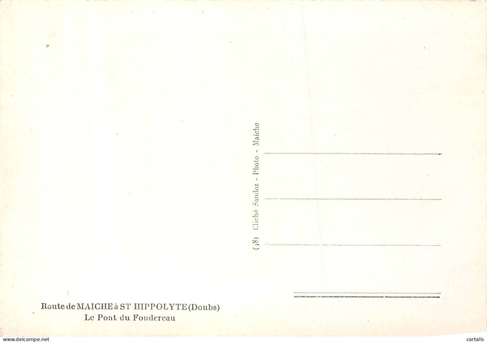 25-SAINT HIPPOLYTE-N°3731-C/0385 - Saint Hippolyte