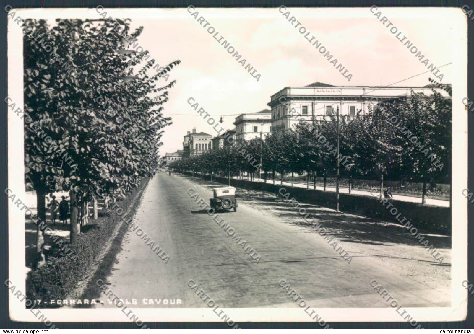 Ferrara Città PIEGHINE Foto FG Cartolina ZF6781 - Ferrara