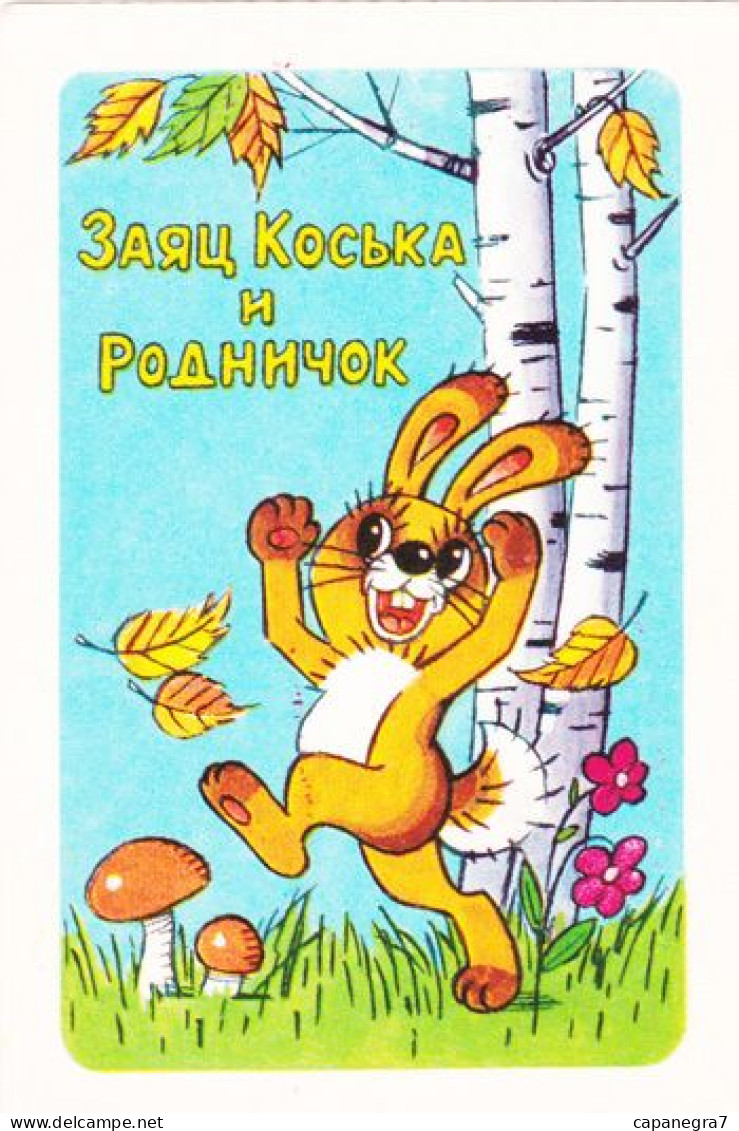 Mushroom Und Rabbit,  USSR, 1978 - Formato Piccolo : 1971-80