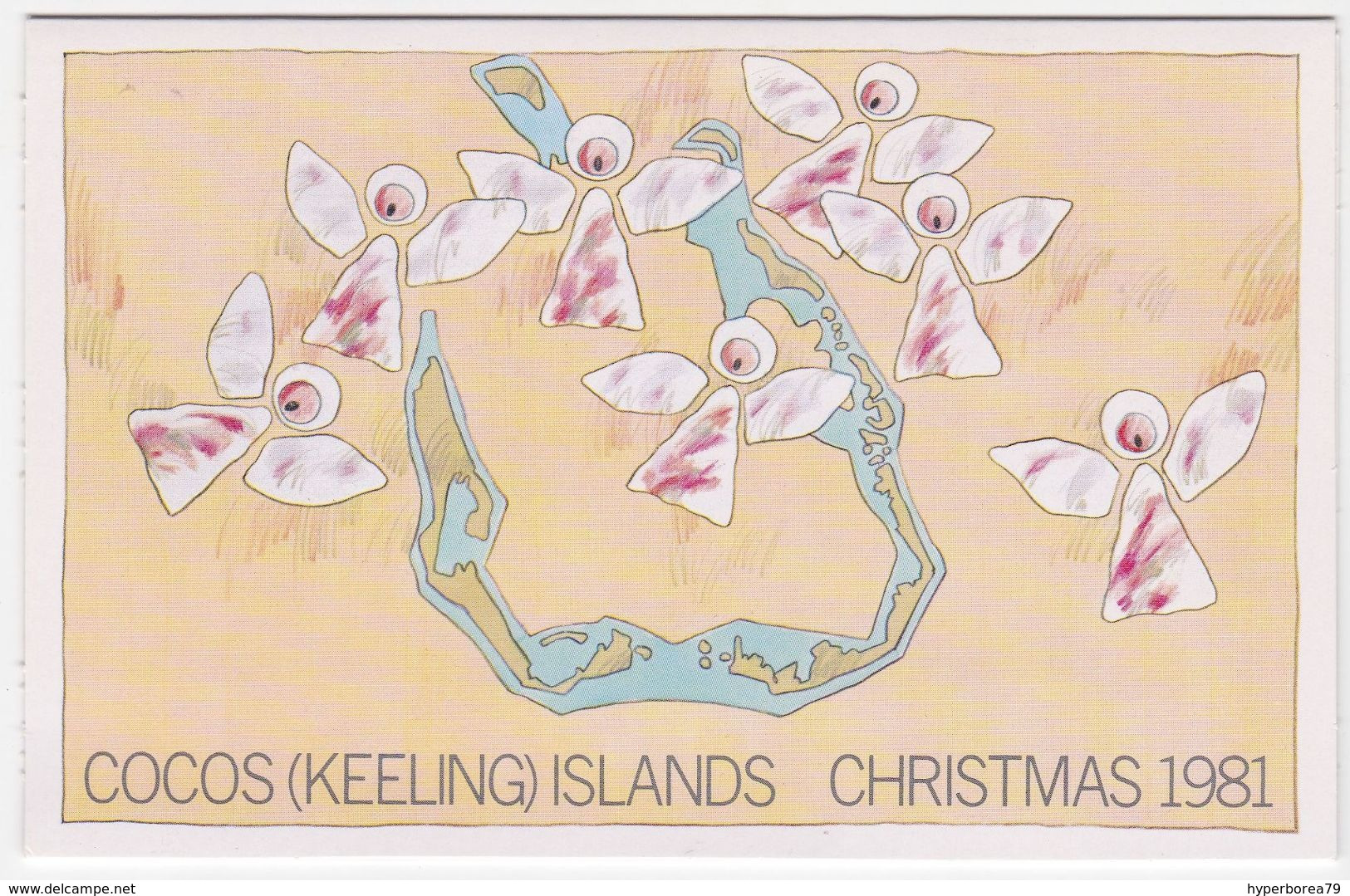 Cocos ( Keeling ) Island 72/7 - Christmas 1981 STAMP PACK - MNH - Christmas