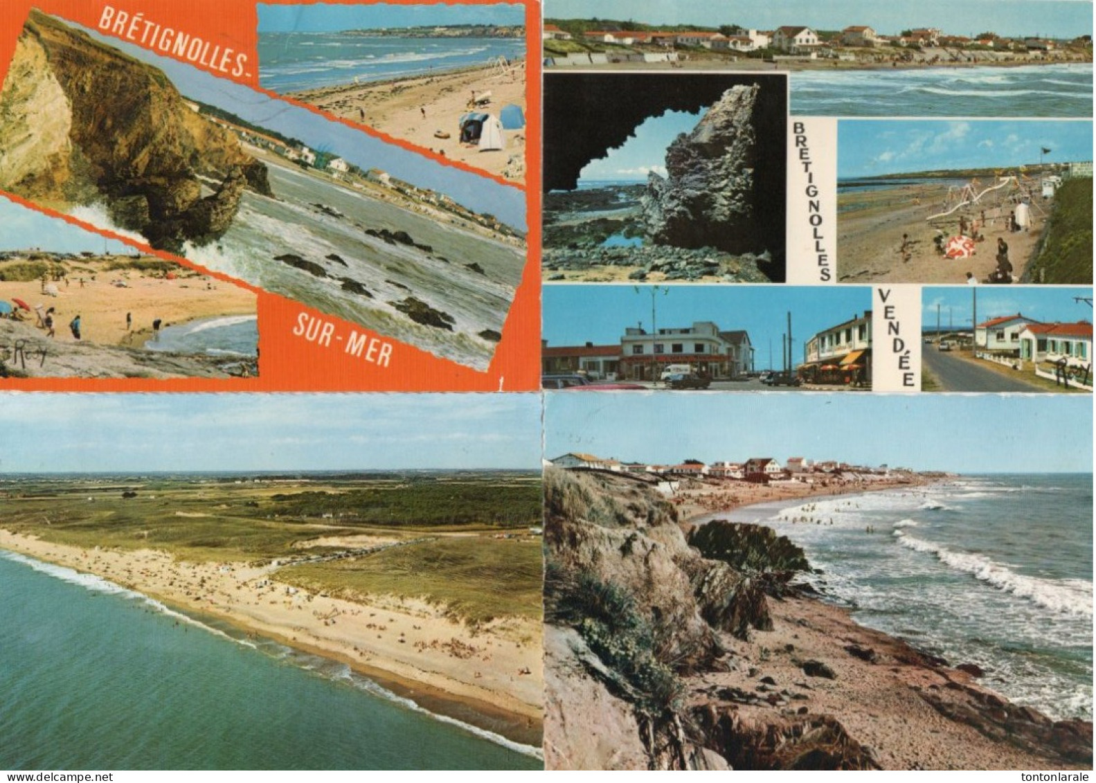 BRETIGNOLES SUR MER  - LOT DE 4 CP - Bretignolles Sur Mer