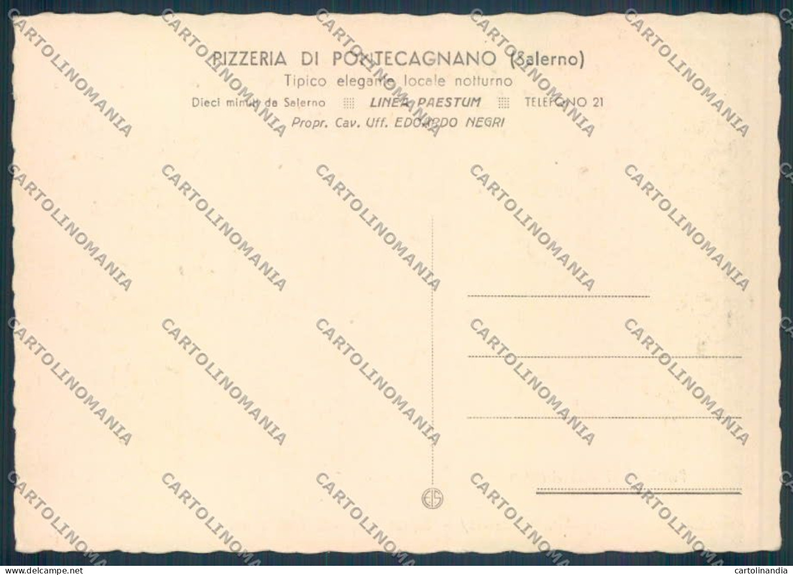 Salerno Pontecagnano FG Cartolina ZF7971 - Salerno