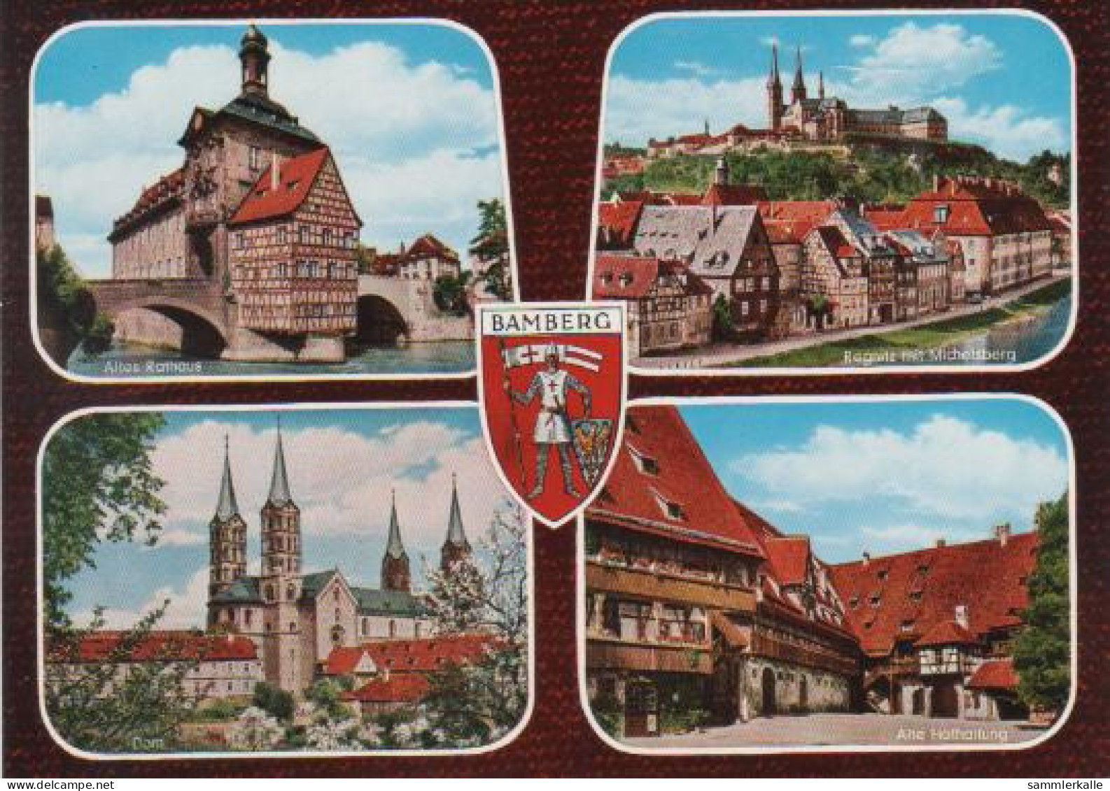 1908 - Bamberg - Altes Rathaus, Regnitz Mit Michelsberg, Dom, Alte Hofhaltung - Ca. 1975 - Bamberg