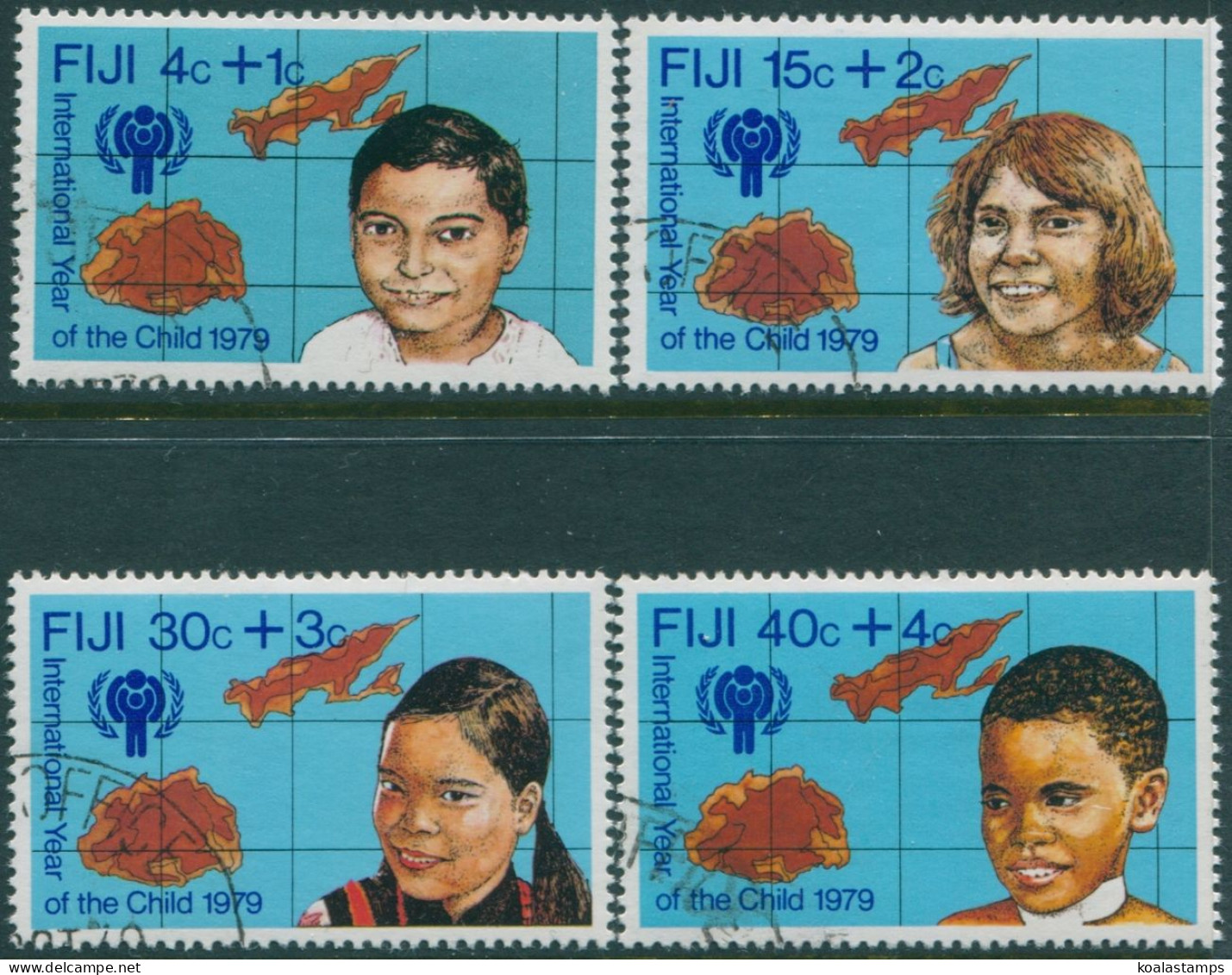 Fiji 1979 SG576-579 International Year Of Child Set FU - Fiji (1970-...)