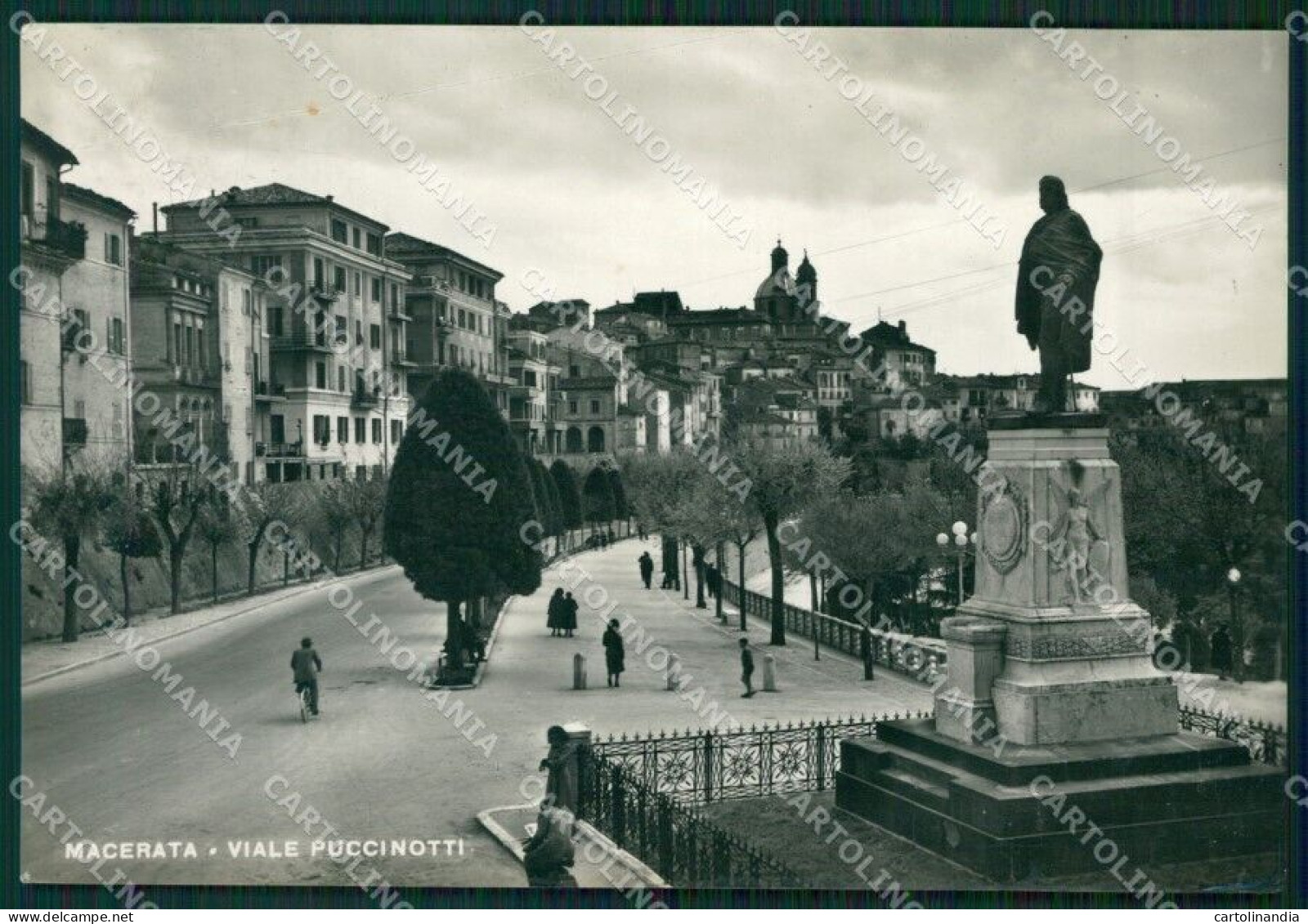 Macerata Città Garibaldi Foto FG Cartolina ZKM8218 - Macerata