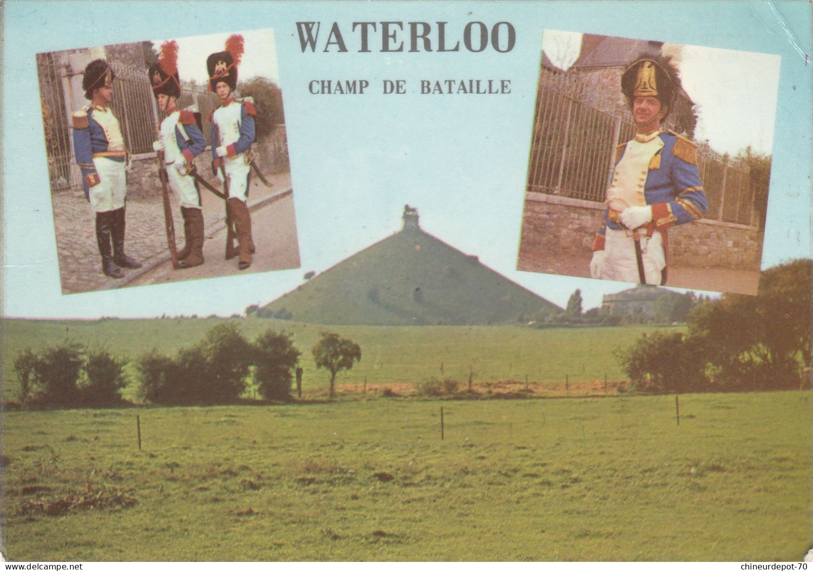 WATERLOO  MULTIVUE CHAMP DE BATAILLE - Waterloo