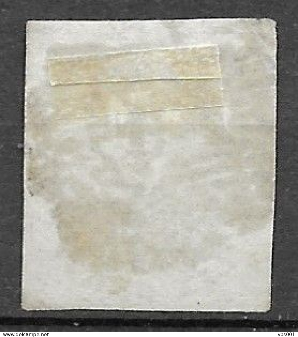 OBP10 Met 4 Randen En Met Balkstempel (onduidelijk, Zie Scans) - 1858-1862 Medaglioni (9/12)