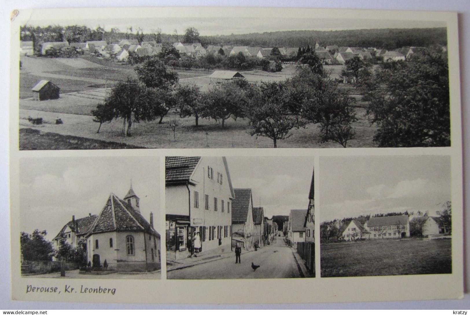 ALLEMAGNE - HESSE - RÜDESHEIM AM RHEIN - Perouse - Kr. Leonberg - Ruedesheim A. Rh.