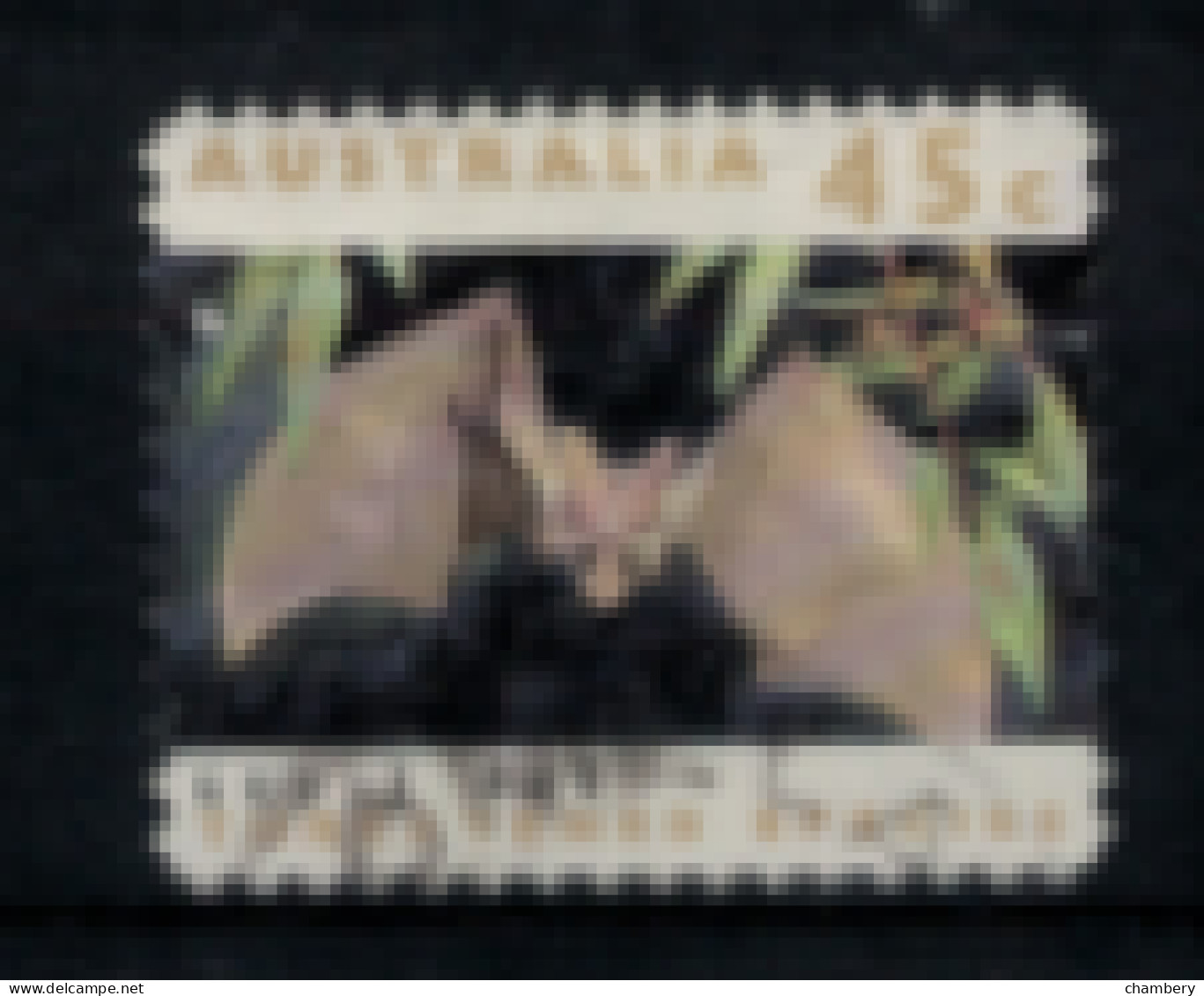 Australie - "Espèces Animales Menacées : Chauve-souris Fantôme" - Oblitéré N° 1250 De 1992 - Usados
