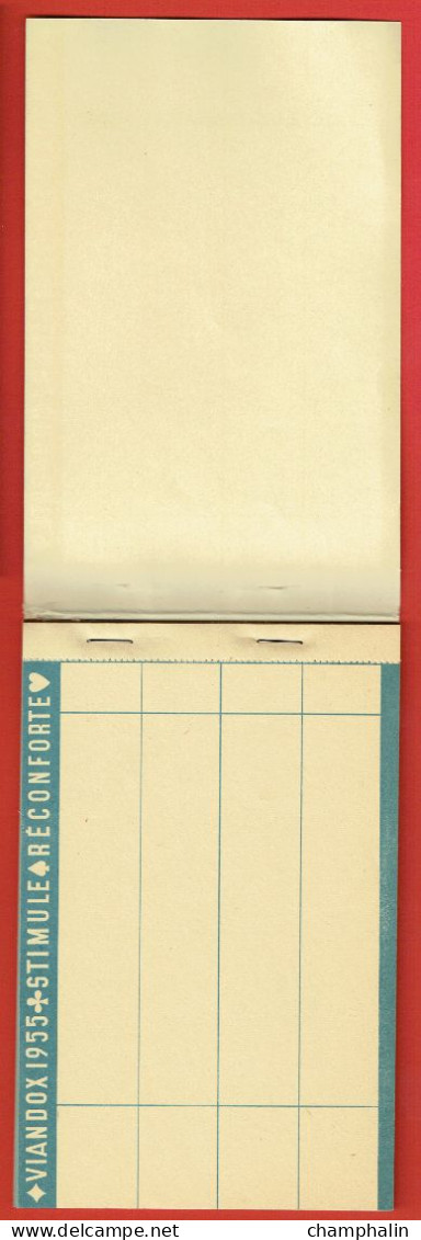 Petit Carnet Publicitaire - Bloc-notes - Calepin - Atout... Belote... Et Viandox - Années 60-70 - Advertising